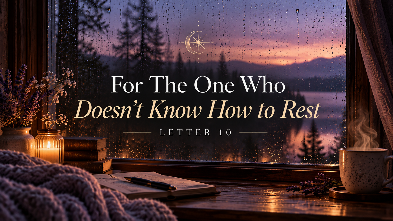 For the One Who Doesn't Know How to Rest — Letter 10